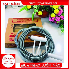 Mua ( video ) Dây thông cống lò xo dài 5m