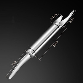 Mua Dụng Cụ Dao Thép Đa Năng 2 Đầu Để Bóc Tôm Mổ Cá Làm Lòng(SS316) - GOOD DEAL