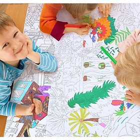  Cuộn giấy Tô màu  Khổ dài 10m