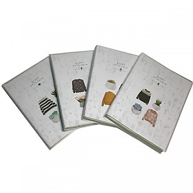 Combo 4 cuốn Sổ Tay Story of Plants