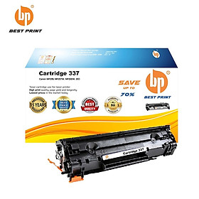 Hộp mực in BEST PRINT Cartridge 337 dùng cho máy in Canon MF215, MF217W, MF212W, 210 - HÀNG CHÍNH HÃNG