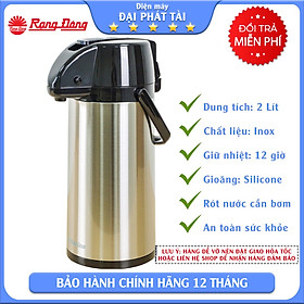 Mua Phích Nước Nóng Inox Rạng Đông RD 2045 ST1.E (2L)