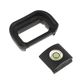 1 Piece Viewfinder Eyecup Eyepiece with Spirit Level for  A6500 - Prevents