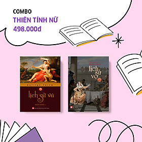 Sách - Combo Thiên tính nữ : Lịch sử vợ + Lịch sử v-ú
