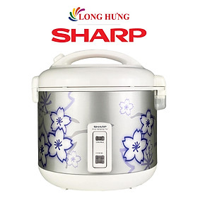 Mua Nồi cơm điện nắp gài Sharp 1.8 lít KS-N181ETV SL /N182ETV SW  - Hàng chính hãng