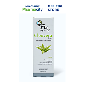 Kem dưỡng ẩm FIXDERMA Cleovera Cream giúp giữ ẩm,bảo vệ da trước tác hại của tia UV (60g)