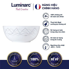 Bộ 6 Tô Thuỷ Tinh Luminarc Diwali Marble 21cm - LUDIP3757
