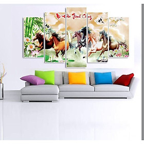 Tranh Ngựa Treo Tường |Mã Đáo Thành Công |T3M-20735