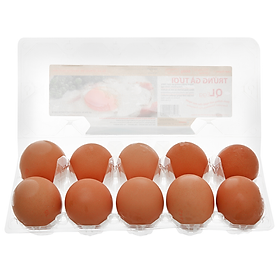 Big C - Hộp 10 trứng gà tươi QLEgg - 40125