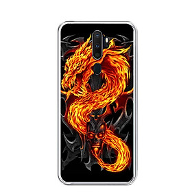 Ốp lưng dẻo cho điện thoại Oppo A9 2020 - 0218 FIREDRAGON - Hàng Chính Hãng