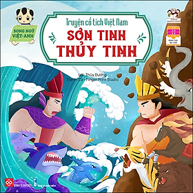 Hình ảnh Truyện Cổ Tích Việt Nam (Song Ngữ Việt - Anh) - Sơn Tinh - Thủy Tinh