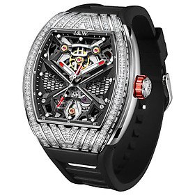 Đồng hồ nam chính hãng IW Carnival IW760G-2 ,Kính sapphire chống xước,Chống nước 50m,BH24 tháng,máy Automatic ( cơ) ,dây cao su chính hãng chống nước tuyệt đối,vỏ thép không gỉ bền bỉ