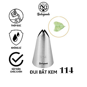 Mua Đui bắt kem 114  Đuôi bắt kem  đuôi lá trang trí bánh bằng thép không gỉ đúc liền khối dày dặn  cứng cáp