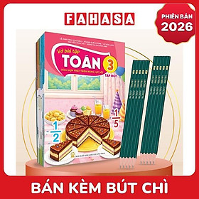 Sách Giáo Khoa  Bộ Lớp 3 - Tích Hợp Phát Triển Năng Lực Số - Sách Bài Tập (Bộ 13 Cuốn) (Phiên Bản 2026) - Kèm 10 Bút Chì