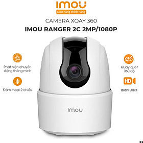 Camera IMOU Ranger 2, Camera Xoay 360, AI Phát hiện người, màng trập riêng tư 2MP/4MP - Hàng Chính Hãng