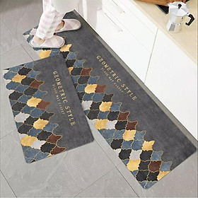 Mua Thảm bếp trải sàn bếp dài kích thước 40x60 và 40x120cm  thảm đẹp thấm hút nhanh chống trơn Tâm An