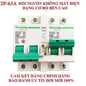 Mua Bộ đổi nguồn điện 2P 63A Shaiankadq không gây mất điện dạng cơ độ bền cao  ats 2p 63A   aptomat  cầu dao đảo chiều