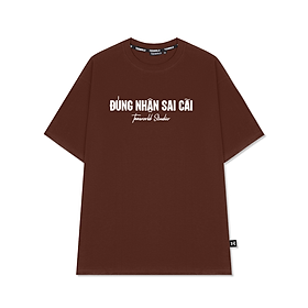 Áo Thun Local Brand Teeworld Đúng Nhận Sai Cãi Nam Nữ Form Rộng Unisex