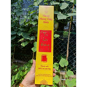 Mua Nhang sạch phong thủy thu hút tài lộc  nhang linh mộc  mùi thơm tự nhiên  thích hợp thờ cúng  thiền định  yoga  không uốn cong  đậu tàn  không làm đen trần nhà  không cay mắt  hộp 89 nén  cao 40cm