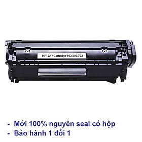 Hộp mực máy in Canon 2900 hàng nhập khẩu dùng cho máy in Canon LBP 2900, 3000, MF4100, MF4122, MF4140, MF4150, MF4270, MF4320, MF4340D, MF4350D, MF4370D, MF4380D, MF4680, L11121E, FX9 - Cartridge 103 / 303 / 703 mới 100% - 12A