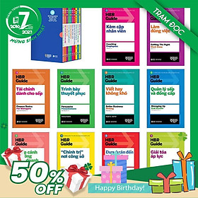 Trạm Đọc | Sách - HBR Guide 2021: Bí Kíp Kinh Doanh từ Harvard Business Review ( bộ 10 cuốn ) - Alphabooks