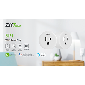 Mua Ổ cắm thông minh wifi điều khiển bằng giọng nói ZKTeco SP1