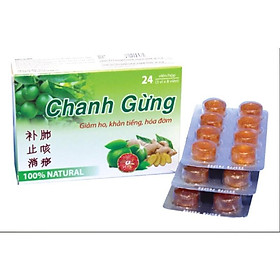 Mua Chanh Gừng Hộp 24 viên - Rostex- Tủ Thuốc Bảo Châu