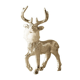 Reindeer Figurine Resin Craft Deer Statue for Cabinet Decor Souvenirs Gifts