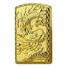 Bật Lửa Dùng Ga Khắc Rồng Nổi - Giao Màu Ngẫu Nhiên