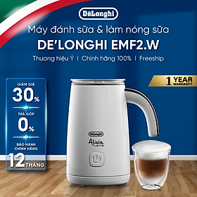 [Hàng chính hãng] Máy đánh sữa DeLonghi Alicia Latte EMF2 (BK / W)