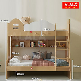Giường tầng cho bé ALALA158 đa năng