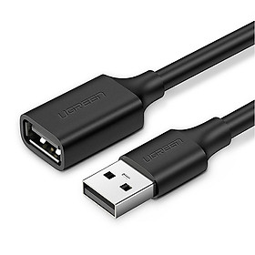 Dây nối dài USB 2.0 (1 đầu đực, 1 đầu cái) dài 2m UGREEN US103 10316 - Hàng Chính Hãng
