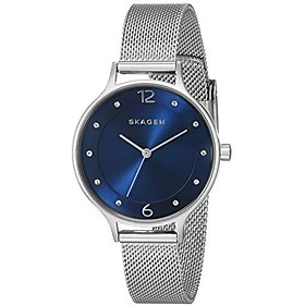 Skagen Women's Anita Quartz Stainless Steel Mesh Casual Watch