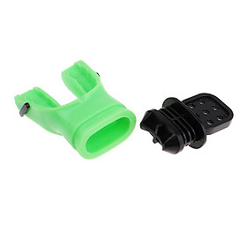 Soft Silicone Mouthpiece Holder for Regulator Octopus Octo with Clip Holder for Scuba Diving Divers Dive Gear Clip Accessories