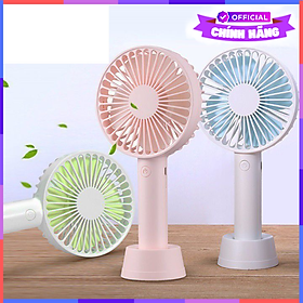 Mua Quạt Mini Tích Điện Vouller Cầm Tay Có Đế - Hàng Chính Hãng