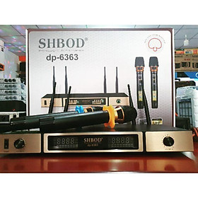 Mua Micro không dây cao cấp Shure DP6363 4 râu. Hát karaoke hay. Hút âm tốt hát micro nhẹ...bảo hành 12 tháng