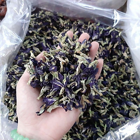 Mua HOA ĐẬU BIẾC KHÔ  TỰ NHIÊN 100% - Ngủ ngon sâu giấc  sáng mắt  thanh nhiệt