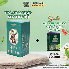 Trà Túi Lọc Mohodo Shan Tea Ướp Sen Tây Hồ Thơm Ngon Hương Vị Thuần Khiết - Hộp 30g