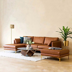 Mua Sofa da phòng khách góc L MSF06 Tundo nhiều màu lựa chọn