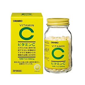 Vitamin C Orihiro 1000mg , viên uống bổ xung vitamin C Orihiro