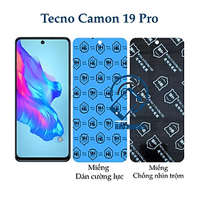 Mua Dán cường lực dẻo nano Tecno Camon 19 Pro - trong suốt và chống nhìn trộm