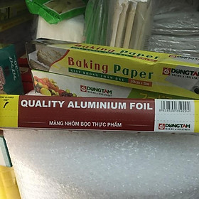 Mua 1 hộp màng nhôm bọc thực phẩm/ Giấy bạc nướng thịt khổ 30