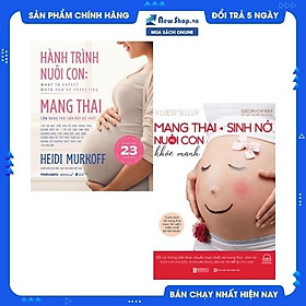 Download sách Combo Hành Trình Nuôi Con: Mang Thai - Sinh Nở Và Nuôi Con Khỏe Mạnh (2 Cuốn) 