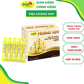 Hoàng Kim PQA Giúp Bổ Phế, Giảm Ho