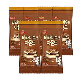 Hạnh nhân Hàn Quốc chính thống Murgerbon vị vị Tiramisu - (25g)X6