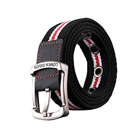 Canvas Belt Woven Wide Casual Strap for Trousers Jeans Accessories Travel