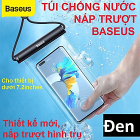 Túi chống nước cho điên thoại nắp trượt hình trụ mới Baseus Slip Cover -Hàng chính hãng