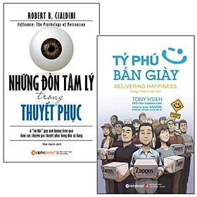 Combo Những Đòn Tâm Lý Trong Thuyết Phục + Tỷ Phú Bán Giày (Bộ 2 Cuốn)