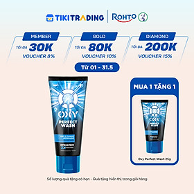 Sữa rửa mặt cho nam Oxy sạch sâu mát lạnh dạng kem Oxy Perfect Wash 100g