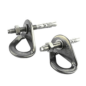 Rock Climbing Nut Piton Stainless Steel Anchor Expansion   Hangers Set